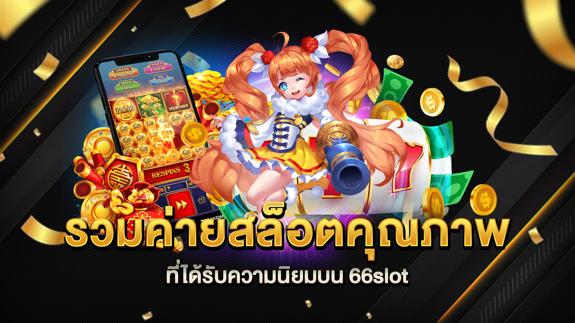 รวมค่ายสล็อตคุณภาพที่ได้รับความนิยมบน-66slot